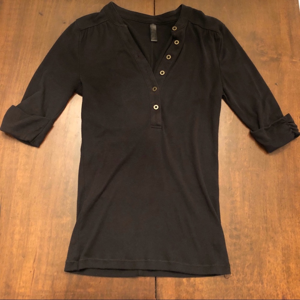 Victoria’s Secret Tee Shop Quarter Sleeve Henley